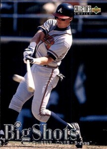 1997 Collector's Choice BIG SHOTS #15 Chipper Jones ATLANTA BRAVES Upper Deck