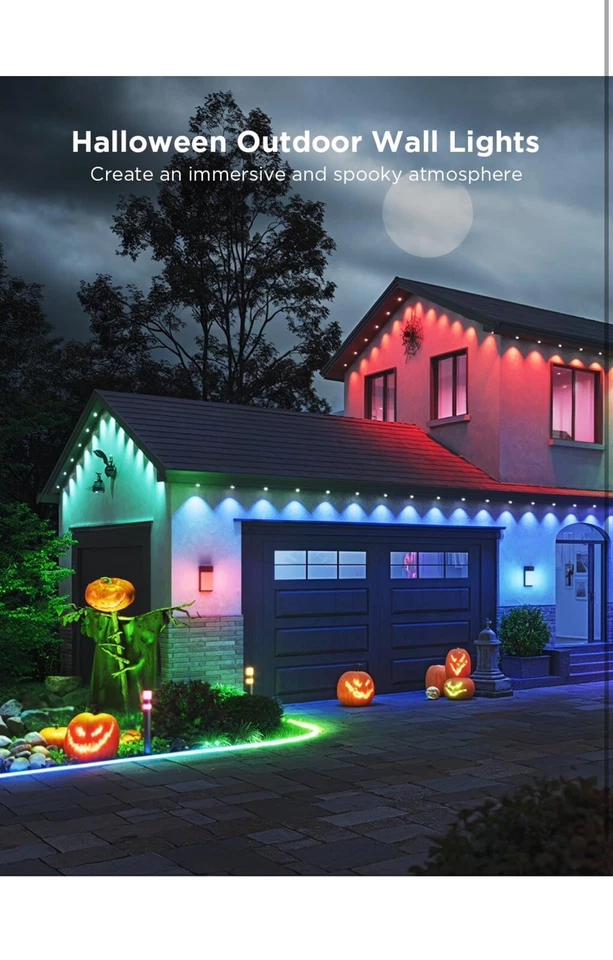 Govee H7075 Smart Outdoor Wall Light 1 Pack