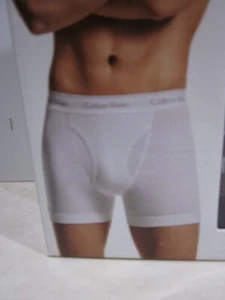 CALVIN KLEIN CLASSIC FIT MENS BOXER BRIEFS, 3 PAIR, ALL NEW IN BOX, SIZE XL, #87 - Picture 1 of 10