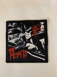 MISFITS JFK LOGO BEDRUCKT AUFNÄHEN PATCH OFFIZIELL LIZENZIERT - Bild 1 von 7
