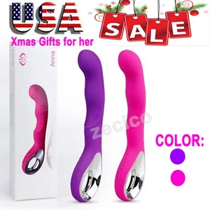 Handvibrator für Frauen Wiederaufladbar Multispeed Massagegerät Erwachsene Neu 2024 - Bild 1 von 27