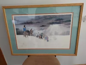 Donald Vann Guiding Light Signed Framed Print 28x20 - Picture 1 of 12