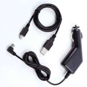 Car Charger Power Adapter+USB Cord For Garmin Dezl 770 LMTHD 760 LMT 560 LMT GPS - Picture 1 of 1