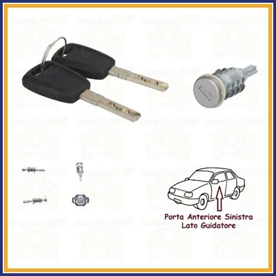 CILINDRETTO PORTA PER GIULIETTA YPSILON 11 500L NOTTOLINO BLOCCHETTO SERRATURA - Image 1 of 3