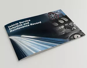 Libro di servizio del veicolo - libro di storia vuoto manutenzione record sostituzione furgone auto - Foto 1 di 5
