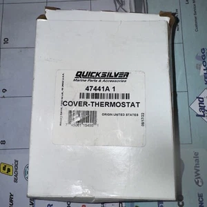 New Mercury Mercruiser Quicksilver Oem Part # 47441A 1 Cover-Thermostat - Picture 1 of 2