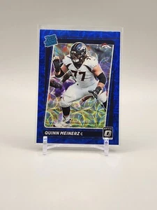 Quinn Meinerz 2021 Donruss Optic #262 Rated Rookie Blue Scope Prizm - Picture 1 of 2