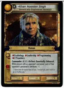 STAR TREK CCG 2E GENESIS COLLECTION 11P25 KHAN NOONIEN SINGH (2006 copyright) ex - Picture 1 of 1