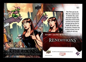 2024 UPPER DECK MARVEL RENDITIONS SPIDER-MAN #61 MARY JANE WATSON-PARKER - Picture 1 of 1
