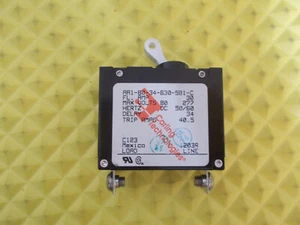 Carling 30 Amp Single Pole White Toggle Breaker AA1-B0-34-630-5B1-C Marine (NEW) - Picture 1 of 3