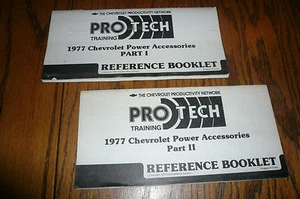 1977 Chevrolet Accessori Alimentazione Parte I & II Opuscoli di Riferimento TTT-77-5-4/5-5 - Foto 1 di 1