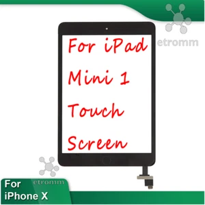 Czarny iPad Mini 1 Ekran dotykowy Digitizer Ekran wymienny do A1432 1454 1456 - Zdjęcie 1 z 6