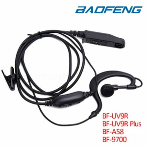 Earpiece Headset MIC PTT For Baofeng UV-9R Plus BF-A58 BF-9700 Two-way Radio - Picture 1 of 9