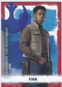 2020 Star Wars Rise Of Skywalker Series 2 Red Heroes Resistance Finn 81/99 - Picture 1 of 1