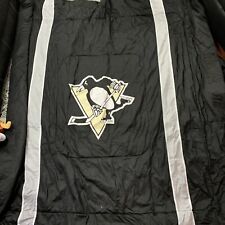 Pittsburgh Penguins Comforter Full Queen Size 86 x 86 inches Preowned
