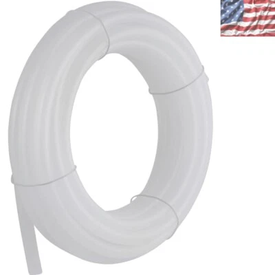 Non-Toxic 25ft Polyethylene Tubing - 3/8'' ID, Ideal for Home & Industrial Use - Image 1 of 3