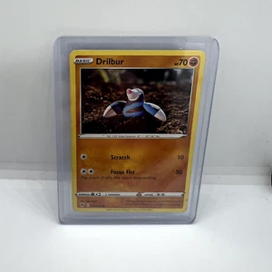 Pokemon TCG Drilbur #091/185 - SWSH04: Vivid Voltage Fighting Basic Stage - Picture 1 of 2