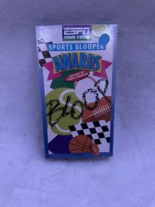 1990 ESPN Vintage VHS Tape Home Video Sports Blooper Awards  FACTORY SEALED - Picture 1 of 3