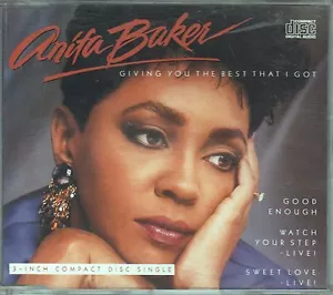 Anita Baker CD-SINGLE GIVING YOU THE BEST THAT I GOT ( 3inch) 1987 - Bild 1 von 2