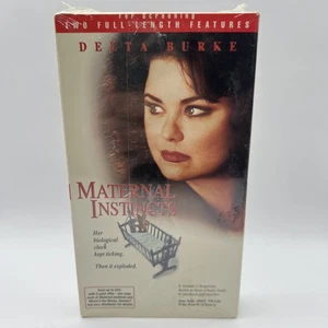 Maternal Instincts (1996) & Where's The Money Noreen (1995) VHS Brand New Sealed - Picture 1 of 11