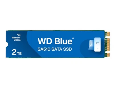 WD Blue SA510 2TB SATA SSD High Performance Storage Upgrade for PC and Laptop - Image 1 of 4