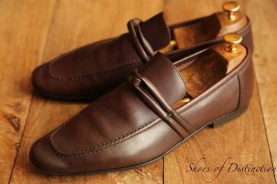 Gucci Marrón Cuero Bit Mocasines Zapatos Para Hombre UK 7 US 8 EU 41 Foto 1 de 4