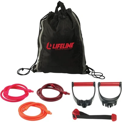 Lifeline USA Kit de Entrenamiento de Resistencia Variable Plus - 120 libras. - Multicolor Foto 1 de 2
