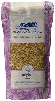 Anahola Granola Mezcla Hawaiana 24oz - Granola Tropical Artesanal Foto 1 de 4