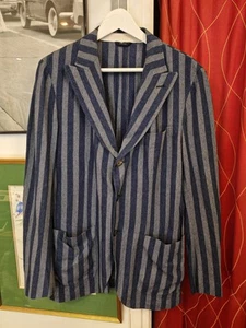 Tombolini 700€ Men' Blazer Jacket Cotton Size EU 50 ( M ) Made in Italy - Picture 1 of 18