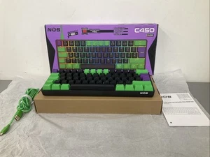Nos C450 Mechanical Limited Riddle Pro Gaming Keyboard Wired Black - Bild 1 von 5