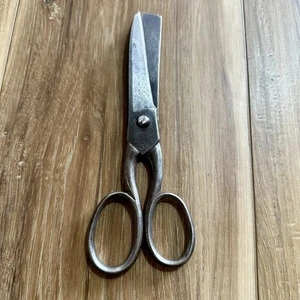 Vintage J. A. Henckels Solingen Germany #3 Solid Steel Scissors - Picture 1 of 8