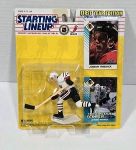 Figura de primer año Jeremy Roenick #27 Chicago Blackhawks NHL alineación inicial LEER - Imagen 1 de 2