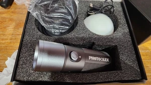PHOTOOLEX 4 Colors Photography Flashlight, 8400mAh Power Portable Spotlight NEW - Picture 1 of 6