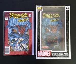 Funko POP! Comic Cover Spider-Man 2099. Plus Spider-Man 2099 #1 - Picture 1 of 8