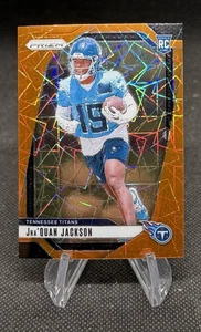 Panini Prizm Rookie Jha'Quan Jackson #352 Orange Lazer Prizm Tennessee 2024 - Imagen 1 de 1