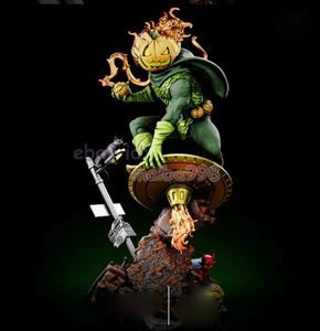 Spooky Jack O’Lantern 3D Print Garage Kit Figure Model Kit Unpainted Unassembled - Picture 1 of 2