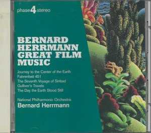 Bernard Herrmann Great Film Music - Phase 4 Stereo 1975 CD Reissue / London - Picture 1 of 2