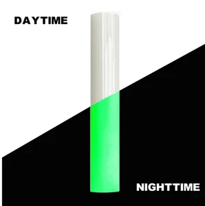 GloTek™ Glow in the Dark Vinyl – Self Adhesive | 24”x1 Yd – Signs, Decals, Floor - Picture 1 of 5