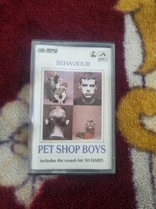 Pet Shop Boys - Behavior INDIA MADE CASSETTE HMV Rare First Press - Picture 1 of 4