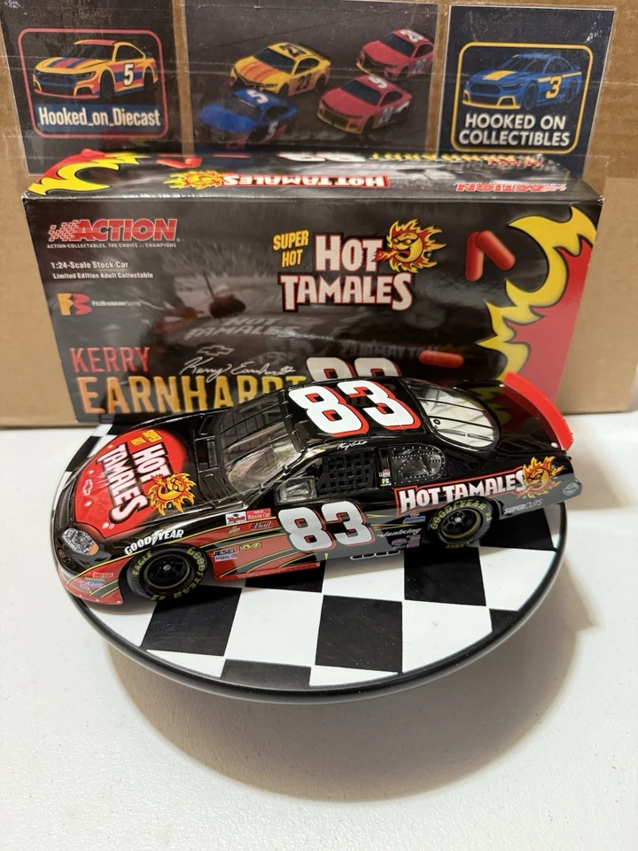 Kerry Earnhardt #83 Hot Tamales ROOKIE 2003 1/24 Nascar Diecast - Image 1 of 4