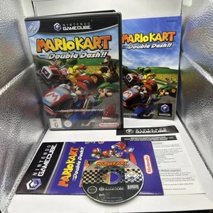 Mario Kart: Double Dash!! Nintendo GameCube Game + Manual 2002 PAL AUS Complete - Picture 1 of 7