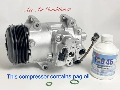 2013-2019 Subaru Legacy  Outback  2.5 OEM Reman. AC Compressor w/1 year Warranty - Image 1 of 4
