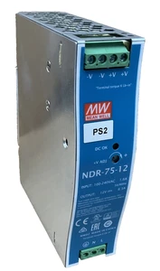 Mean Well  | NDR-75-12 | 1-Phase Power Supply - Picture 1 of 5