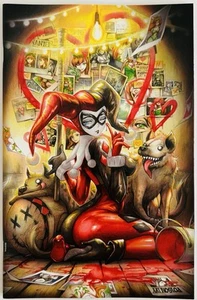 Cómics de DC de Harley Quinn #30 variante virgen exclusiva de Rachta Lin 2023 - Imagen 1 de 7