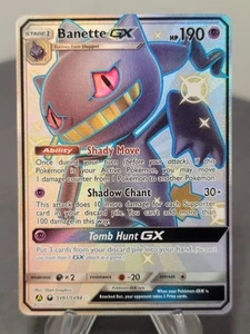 Banette GX SV61/SV94 Hidden Fates Full Art Shiny Pokemon TCG NM - Bild 1 von 2