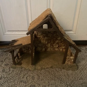 Fontanini Presepe Stabile Illuminato in Resina Durevole 1996 - Foto 1 di 15