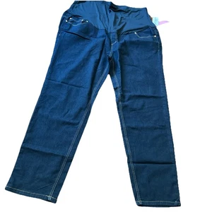Oh! Mama Umstandsjeans Damen Größe 3X Pull On Umstandsjeans 4 Taschen - Bild 1 von 4