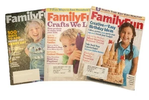 Lot Of 3 Family Fun Summer Issues Kids Crafts Camp Vacation Gifts Recipes Create - Picture 1 of 20