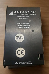 ADVANCED Motion Controls Brushless PWM Servo Amplifier B25A20ACQ 30-125VAC - Picture 1 of 5