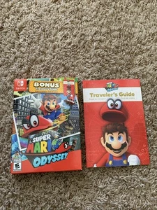 Box & Book ONLY! Super Mario Odyssey Traveler's Guide Edition - NO GAME! - Picture 1 of 21